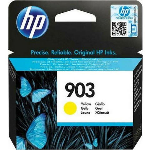 HP 903 Γνήσιο Μελάνι Εκτυπωτή InkJet Κίτρινο (T6L95AE)