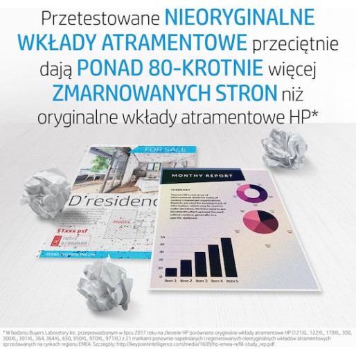 HP 903 Γνήσιο Μελάνι Εκτυπωτή InkJet Κίτρινο (T6L95AE)