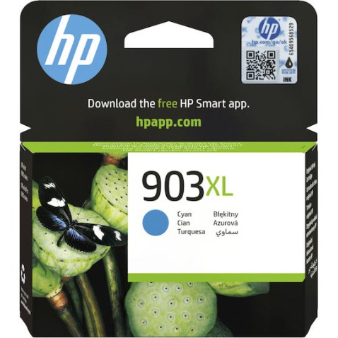 HP 903XL Γνήσιο Μελάνι Εκτυπωτή InkJet Κυανό (T6M03AE)