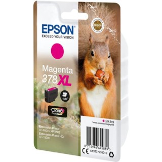 Epson 378XL Γνήσιο Μελάνι Εκτυπωτή InkJet Ματζέντα (C13T37934010)