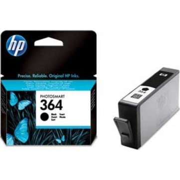 HP 364 Γνήσιο Μελάνι Εκτυπωτή InkJet Μαύρο (CB316EE)