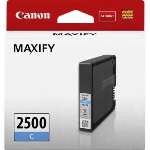 Canon PGI-2500 Γνήσιο Μελάνι Εκτυπωτή InkJet Κυανό (9301B001)