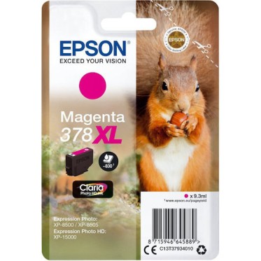 Epson 478XL Γνήσιο Μελάνι Εκτυπωτή InkJet Κόκκινο (C13T04F54010)