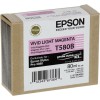 Epson T580B Γνήσιο Μελάνι Εκτυπωτή InkJet Ανοιχτό Ματζέντα (C13T580B00)
