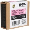 Epson T580B Γνήσιο Μελάνι Εκτυπωτή InkJet Ανοιχτό Ματζέντα (C13T580B00)