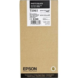 Epson T5961 Γνήσιο Μελάνι Εκτυπωτή InkJet Photo Μαύρο (C13T596100)