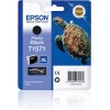 Epson T1571XL Γνήσιο Μελάνι Εκτυπωτή InkJet Photo Μαύρο (C13T15714010)