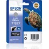 Epson T1577XL Γνήσιο Μελάνι Εκτυπωτή InkJet Ανοιχτό Μαύρο (C13T15774010)