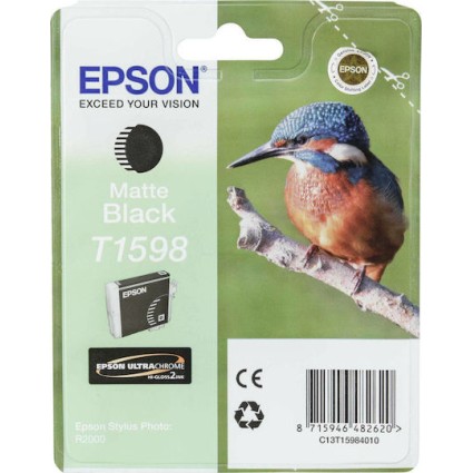 Epson Γνήσιο Μελάνι Εκτυπωτή InkJet Μαύρο (C13T15984010)