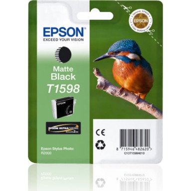 Epson Γνήσιο Μελάνι Εκτυπωτή InkJet Μαύρο (C13T15984010)