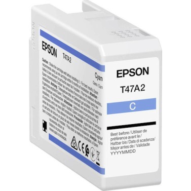 Epson T47A2 UltraChrome Pro 10 Γνήσιο Μελάνι Εκτυπωτή InkJet Κυανό (C13T47A200)