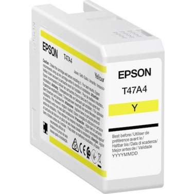 Epson T47A4 UltraChrome Pro 10 Γνήσιο Μελάνι Εκτυπωτή InkJet Κίτρινο (C13T47A400)