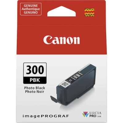 Canon PFI-300 Γνήσιο Μελάνι Εκτυπωτή InkJet Photo Μαύρο (4193C001)