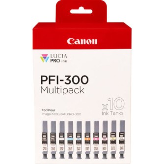 Canon PFI-300 Γνήσιο Πακέτο Μελανιών Εκτυπωτή InkJet Πολλαπλό (Color) (4192C008)