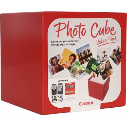 Canon PG-540/CL-541 Γνήσιο Πακέτο Μελανιών Εκτυπωτή InkJet Μαύρο / Κυανό / Ματζέντα / Κίτρινο / Photo Κυανό / Κόκκινο (5225B012)