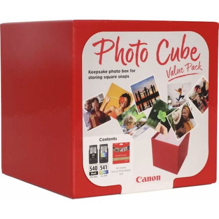 Canon PG-540/CL-541 Γνήσιο Πακέτο Μελανιών Εκτυπωτή InkJet Μαύρο / Κυανό / Ματζέντα / Κίτρινο / Photo Κυανό / Κόκκινο (5225B012)