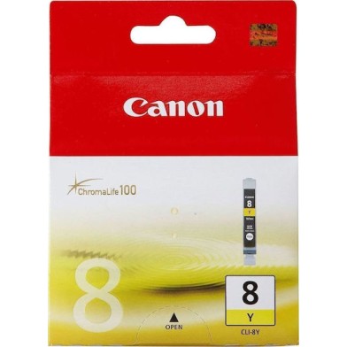 Canon CLI-8 Γνήσιο Μελάνι Εκτυπωτή InkJet Κίτρινο (0623B001)