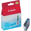 Canon CLI-8 Γνήσιο Μελάνι Εκτυπωτή InkJet Photo Κυανό (0624B001)