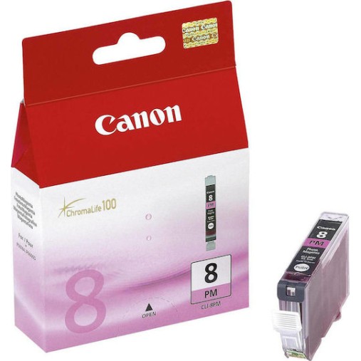 Canon CLI-8 Γνήσιο Μελάνι Εκτυπωτή InkJet Photo Ματζέντα (0625B001)