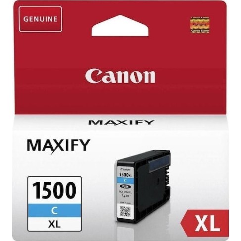 Canon PGI-1500XL Γνήσιο Μελάνι Εκτυπωτή InkJet Κυανό (9193B001)