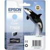 Epson T7605 Γνήσιο Μελάνι Εκτυπωτή InkJet Ανοιχτό Κυανό (C13T76054010)