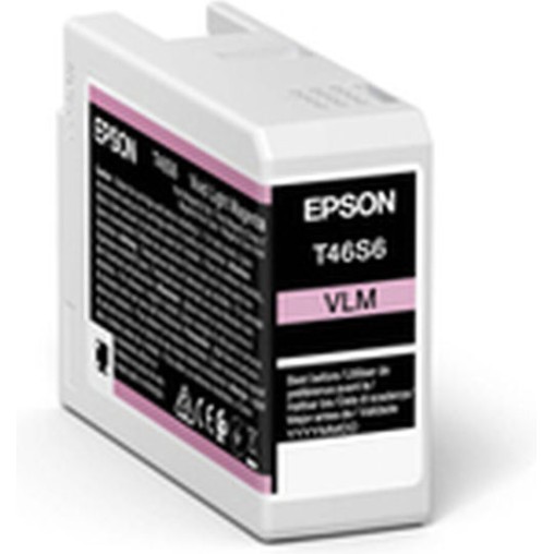 Epson UltraChrome PRO T46S60N Γνήσιο Μελάνι Εκτυπωτή InkJet Vivid Ματζέντα (C13T46S60N)
