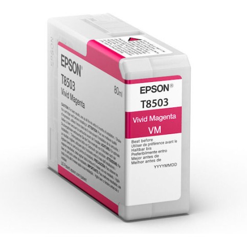Epson T8503 Γνήσιο Μελάνι Εκτυπωτή InkJet Ματζέντα (SC-P800)