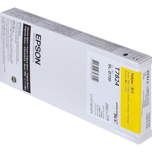 Epson D700 Γνήσιο Μελάνι Εκτυπωτή InkJet Κίτρινο (C13T78240N)
