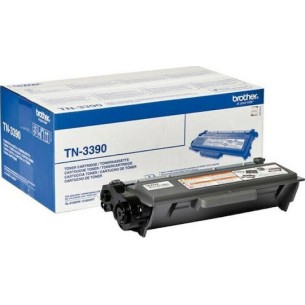 Brother TN-3390 Γνήσιο Toner Laser Εκτυπωτή Μαύρο 12000 Σελίδων TN-3390