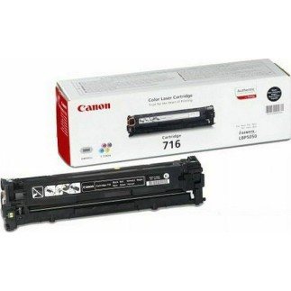 Canon 716 Γνήσιο Toner Laser Εκτυπωτή Μαύρο 2300 Σελίδων 1980B002