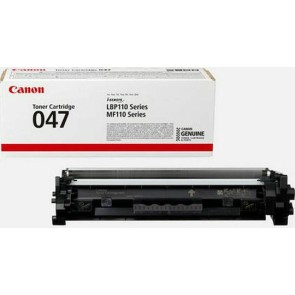 Canon 047 Γνήσιο Toner Laser Εκτυπωτή Μαύρο 1600 Σελίδων (2164C002)
