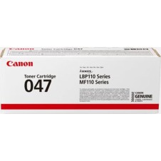 Canon 047 Γνήσιο Toner Laser Εκτυπωτή Μαύρο 1600 Σελίδων (2164C002)