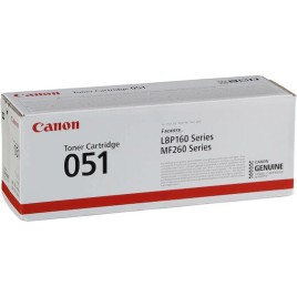 Canon 051 Γνήσιο Toner Laser Εκτυπωτή Μαύρο 1700 Σελίδων 2168C002