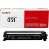 Canon 051 Γνήσιο Toner Laser Εκτυπωτή Μαύρο 1700 Σελίδων 2168C002