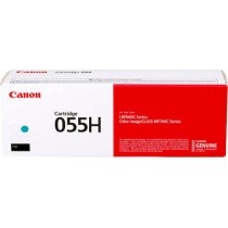Canon 055H Γνήσιο Toner Laser Εκτυπωτή Κυανό High Capacity 5900 Σελίδων (3019C002)