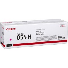 Canon 055H Γνήσιο Toner Laser Εκτυπωτή Ματζέντα High Capacity 5900 Σελίδων (3018C002)