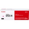 Canon 055H Γνήσιο Toner Laser Εκτυπωτή Ματζέντα High Capacity 5900 Σελίδων (3018C002)