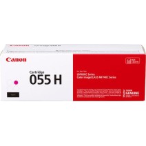 Canon 055H Γνήσιο Toner Laser Εκτυπωτή Ματζέντα High Capacity 5900 Σελίδων (3018C002)