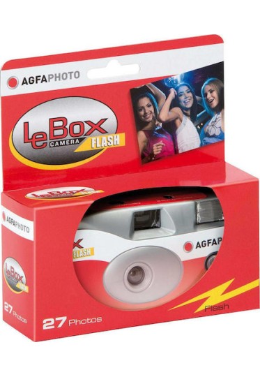 AgfaPhoto LeBox Φωτογραφική Μηχανή μιας Χρήσης Flash