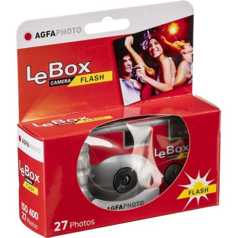 AgfaPhoto LeBox Φωτογραφική Μηχανή μιας Χρήσης Flash