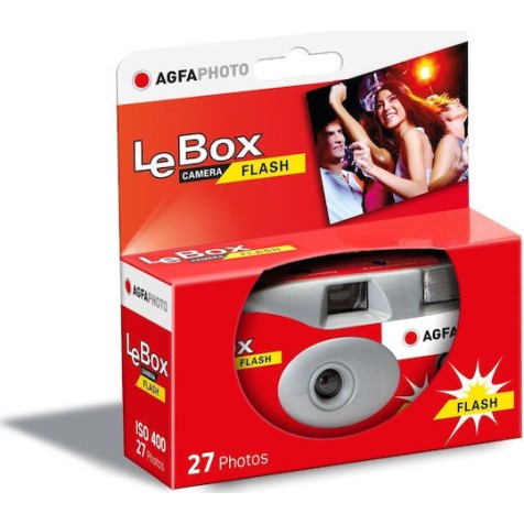 AgfaPhoto LeBox Φωτογραφική Μηχανή μιας Χρήσης Flash