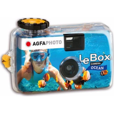 AgfaPhoto LeBox Αδιάβροχη Φωτογραφική Μηχανή μιας Χρήσης Ocean