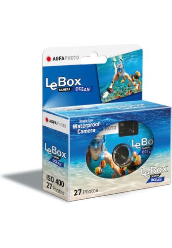 AgfaPhoto LeBox Αδιάβροχη Φωτογραφική Μηχανή μιας Χρήσης Ocean