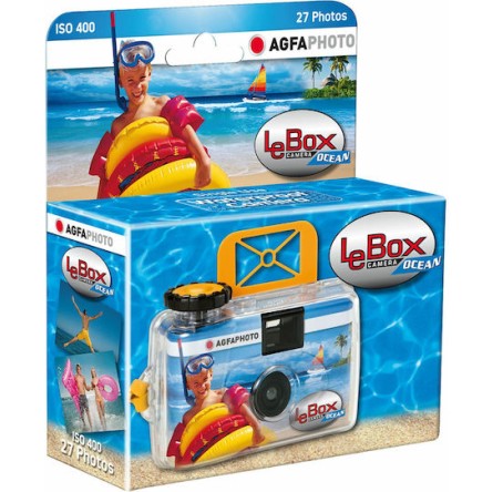 AgfaPhoto LeBox Αδιάβροχη Φωτογραφική Μηχανή μιας Χρήσης Ocean