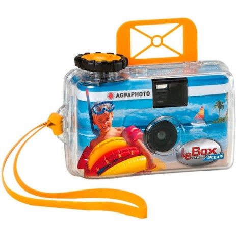 AgfaPhoto LeBox Αδιάβροχη Φωτογραφική Μηχανή μιας Χρήσης Ocean