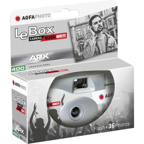 AgfaPhoto LeBox Φωτογραφική Μηχανή μιας Χρήσης Black/White
