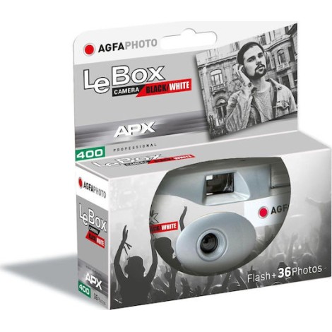 AgfaPhoto LeBox Φωτογραφική Μηχανή μιας Χρήσης Black/White
