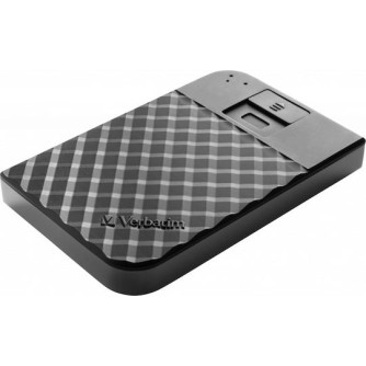 Verbatim Fingerprint Secure USB 3.1 / USB-C Εξωτερικός HDD 2TB 2.5