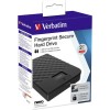 Verbatim Fingerprint Secure USB 3.1 / USB-C Εξωτερικός HDD 2TB 2.5