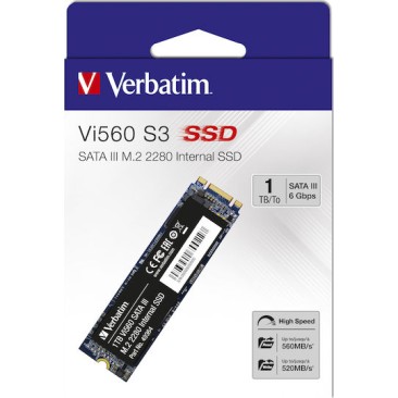 Verbatim Vi560 S3 SSD 1TB τύπου M.2 με σύνδεση SATA III 49364